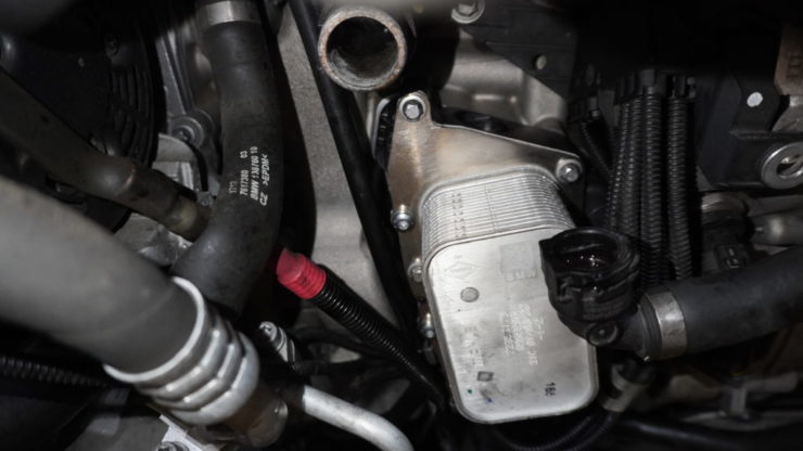 MINI ミニ F54 F55 F56 F57 F60 JCW クーパー S クーラント 水漏れ オーバーヒート 修理 オイルフィルターハウジング オイル漏れ 冷却水漏れ クーラント漏れ 交換