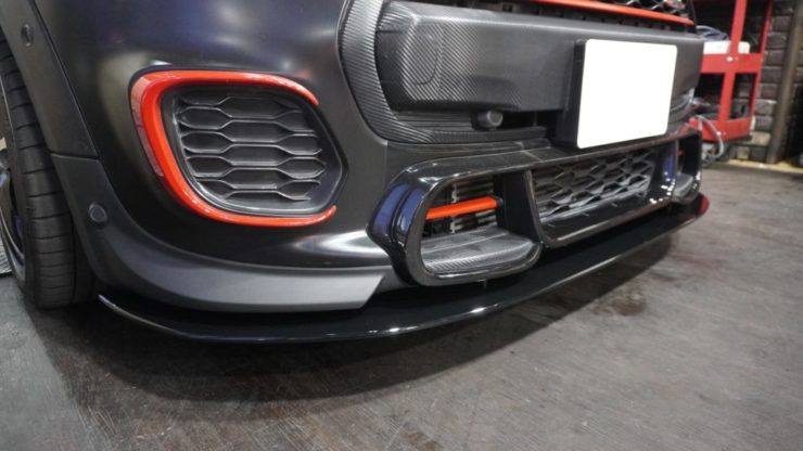 MINI ミニ F54 F55 F56 F57 F60 next innovation ネクスト イノベーション フロント リップ アンダー スポイラー