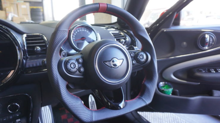 MINI ミニ F54 F55 F56 F57 F60 アムゼックス AMSECHS ステアリング Dシェイプ