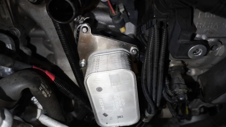 MINI ミニ F54 F55 F56 F57 F60 JCW クーパー S クーラント 水漏れ オーバーヒート 修理 オイルフィルターハウジング  オイル漏れ 冷却水漏れ クーラント漏れ 交換