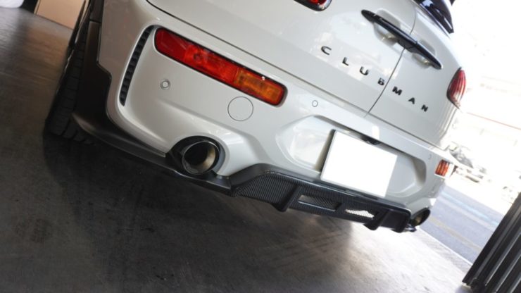 MINI ミニ F54 クラブマン JCW DuelL デュエル エアロ フロント リップ スポイラー サイドスカート リアディフューザー
