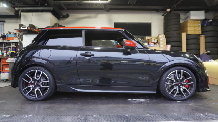 ミニ MINI F67 F66 JCW ジョンクーパーワークス 低ダスト ブレーキ パッド アイバッハ プロキット PRO-KIT ローダウン スプリング ダウンサス H&R