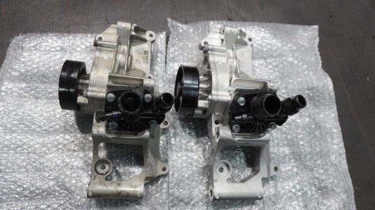 MINI ミニ F54 F55 F56 F57 F60 サーモスタットハウジング サーモキャリア ジェネレーターキャリア クーラント 水漏れ オーバーヒート 修理オイルフィルターハウジング オイル漏れ 冷却水漏れ クーラント漏れ 交換