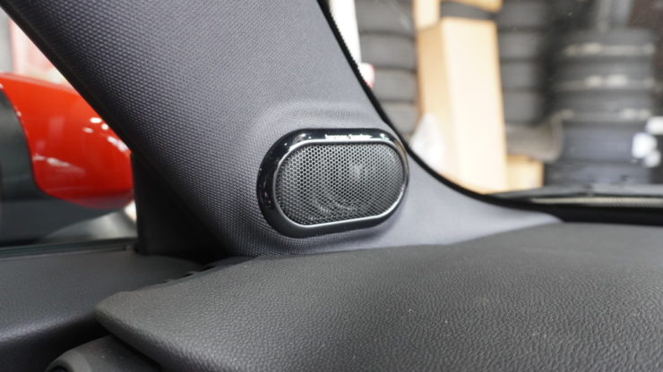 MINI ミニ F54 F55 F56 F57 F60 audison オーディソン トレードインスピーカー 2way 2ウェイ ミッド ツィーター 純正 ピラー パネル ハーマンカードン