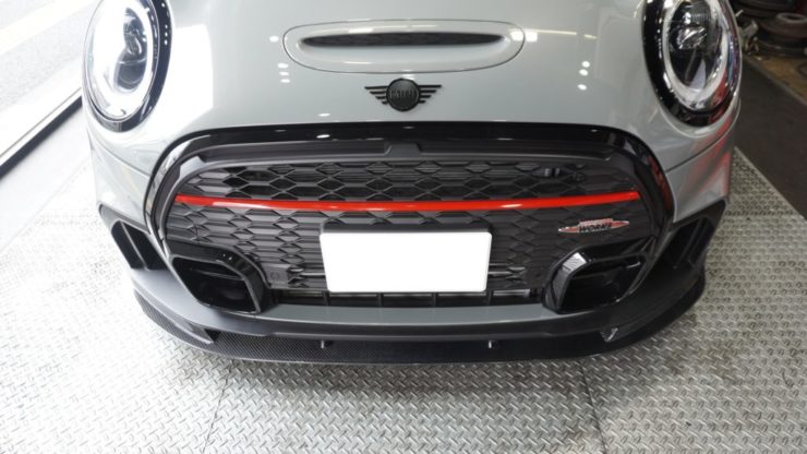 MINI ミニ F55 F56 F57 LCI2 mon フロントスポイラー リップ 