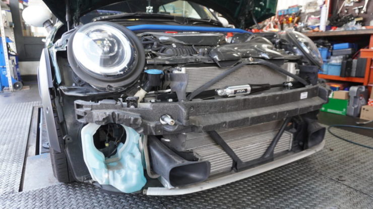 MINI ミニ F55 F56 F57 MCB モーションコントロールビーム 乗り心地 上質 ボディ 剛性 向上