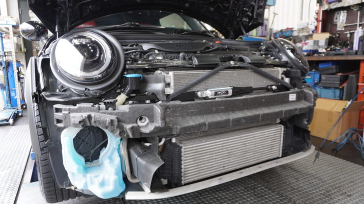 MINI ミニ F55 F56 F57 MCB モーションコントロールビーム 乗り心地 上質 ボディ 剛性 向上