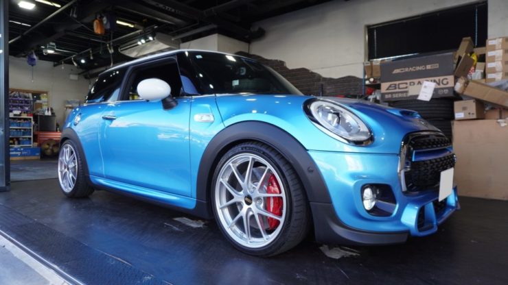MINI ミニ F55 F56 F57 JCW PRO リア ディフューザー 純正 エアロ ボディ同色 ペイント