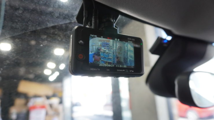 MINI ミニ F54 F55 F56 F57 F60 ドラレコ コムテック 前後 カメラ ZDR055 駐車監視