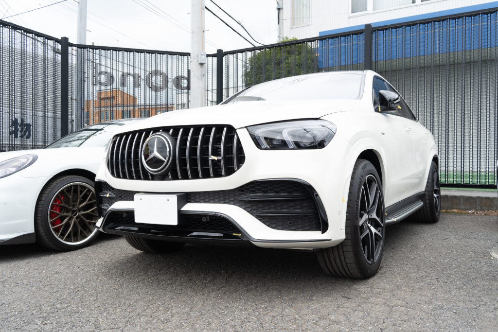 Mercedes Benz メルセデスベンツ GLE シボ取りペイント キャリパーペイント カスタムペイント エアロ MANSORY