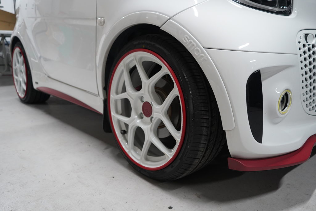 ブラバス、スマート、smart、smart fortwo、BC Forged、ホイール、ペイント、カスタム、ワンオフ
