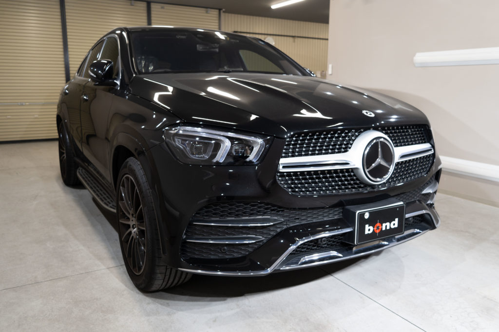 メルセデスベンツ、MercedesBenz、GLE53、GLE、AMG、ブラックアウト、カーラッピング、ラッピング、サッシモールのブラックアウト、ボンドボディ、ボンド、bondbody、パナメリカーナグリル、