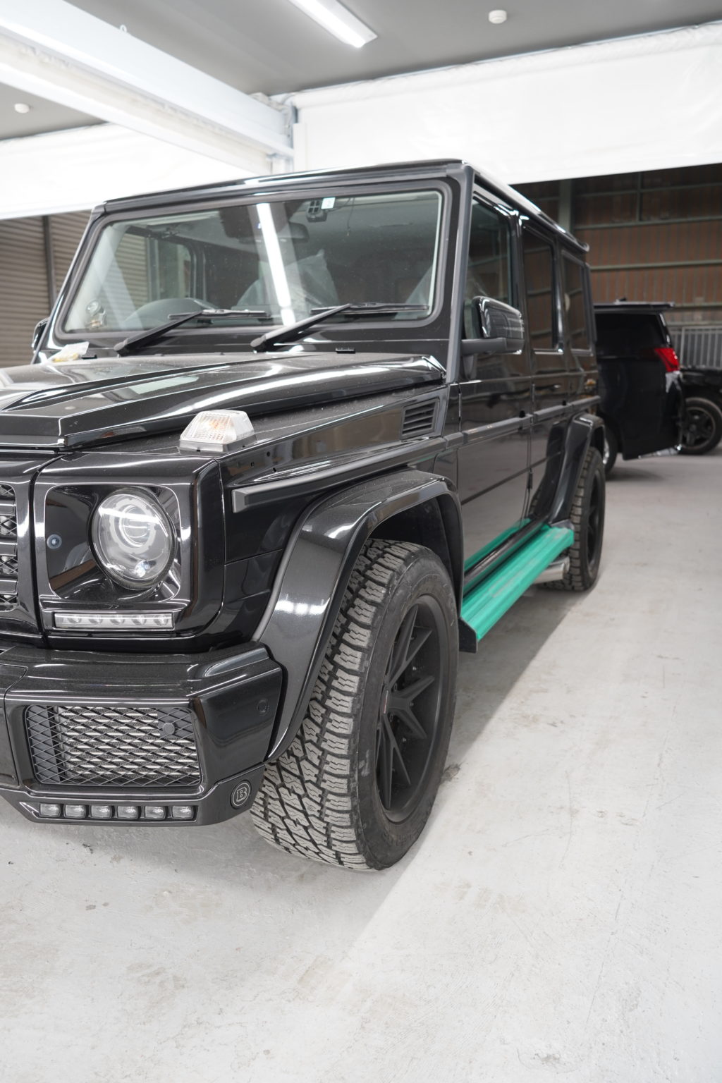 雹害、修理、ペイント、ゲレンデ、W463、W463A、Mercedes