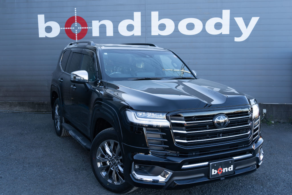 toyota、トヨタ、ランドクルーザー、ランクル、ランクル300、ランクル200、ボンドボディ、bondbody、カスタムパーツ、カスタムペイント、custom、paint、スモークフィルム、PPF、XPEL、ブラックアウト、テールスモーク、WALD、リアスポイラー