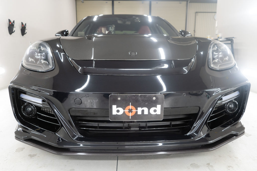 PORSCHE、ポルシェ、パナメーラ、パナメーラGTS、テックアート、マンソリー、エアロ、エアロパーツ、カーボン、フルラッピング、カーラッピング、ラッピング、ボンドボディ、ボンド、テックラップ、