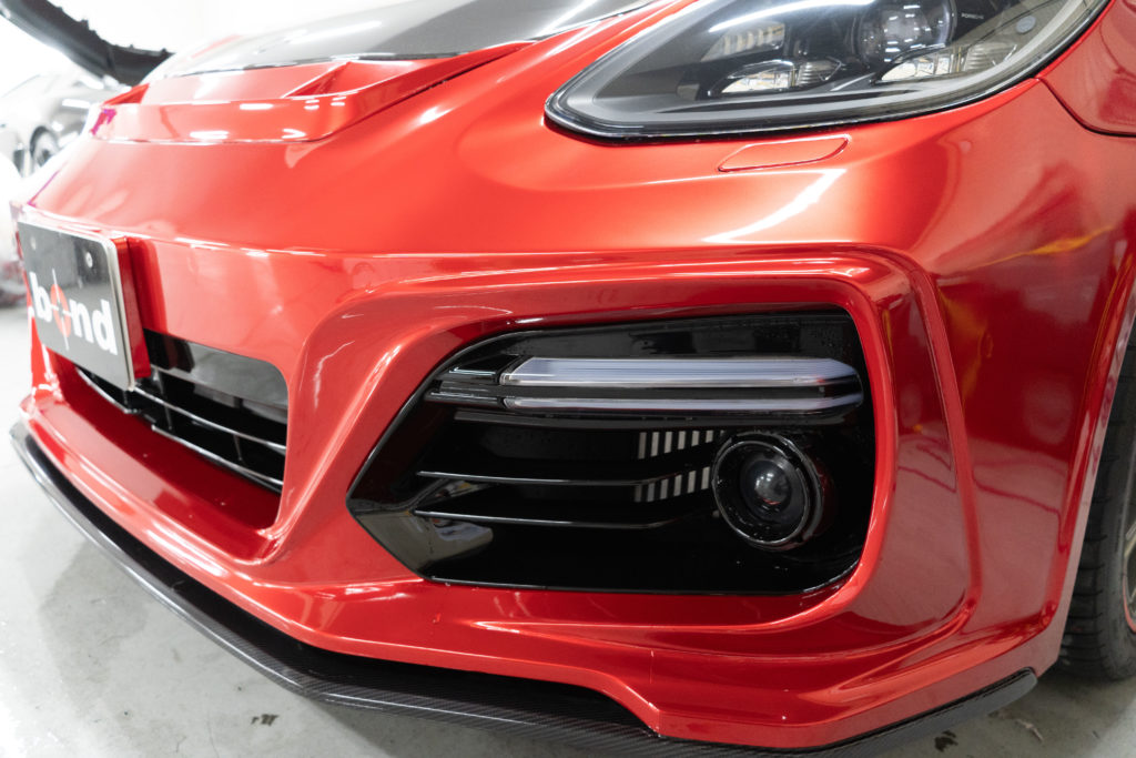PORSCHE、ポルシェ、パナメーラ、パナメーラGTS、テックアート、マンソリー、エアロ、エアロパーツ、カーボン、フルラッピング、カーラッピング、ラッピング、ボンドボディ、ボンド、テックラップ、