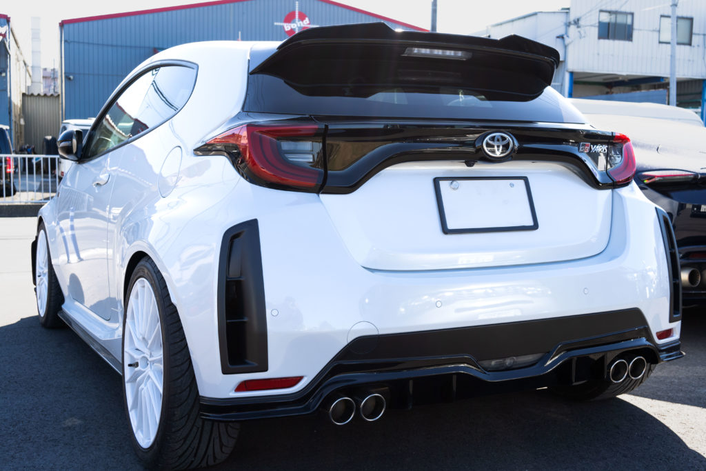 GRヤリス、TOYOTA、トヨタ、板金、修理、トムス、ペイント