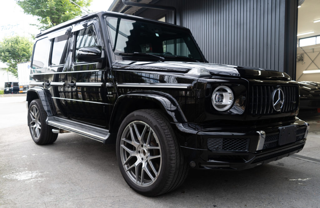 Gクラス、ゲレンデ、AMG、550、PPF、プロテクションフィルム、フロントフル、ボンド、ブラバス、カスタム、輸入車カスタム、ボンドボディ、