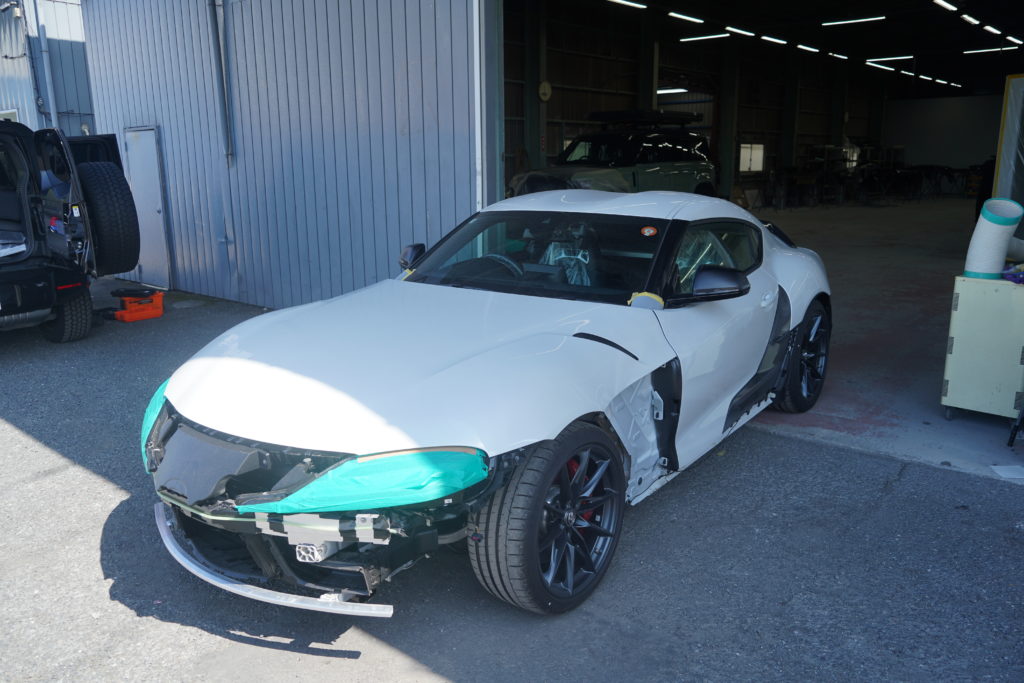 スープラ SUPRA トヨタ TOYOTA 調色 下処理 ペイント GRスープラ 塗装 カスタム