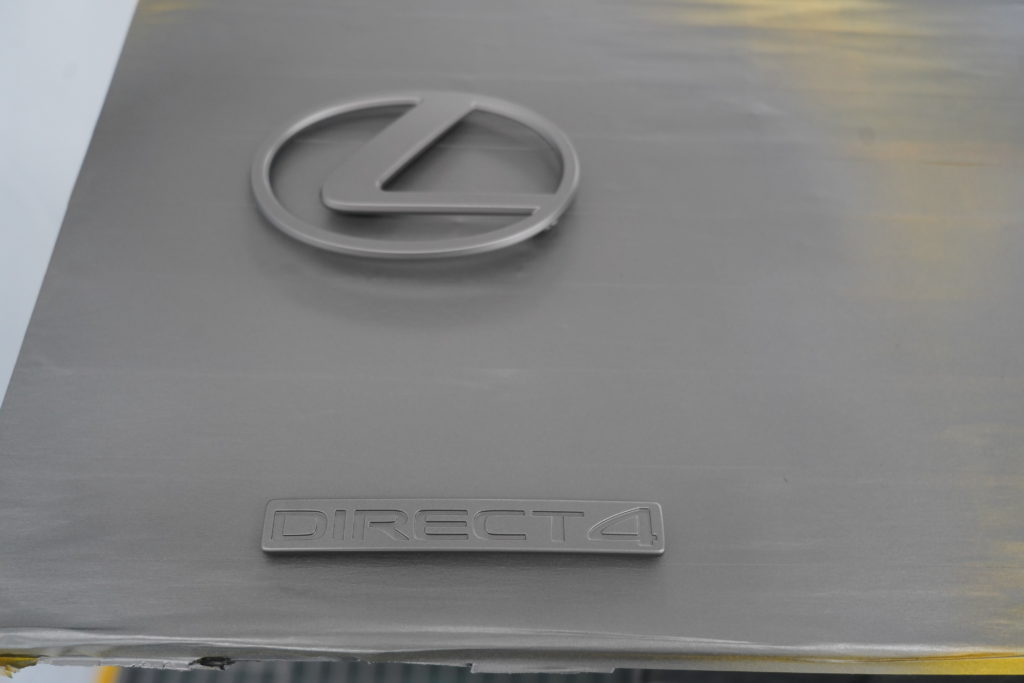 LEXUS LM500h メッキペイント マットカラー ラッピングフィルム