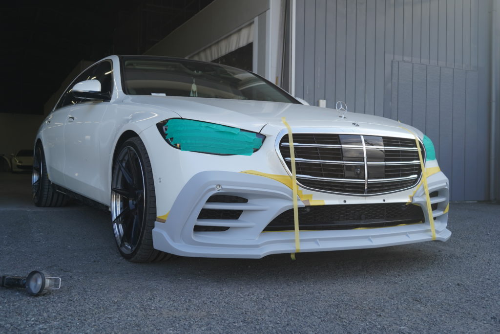 W223 メルセデスベンツ MercedesBenz WALD エアロ ペイント 塗り分け bond ボンド bondbody