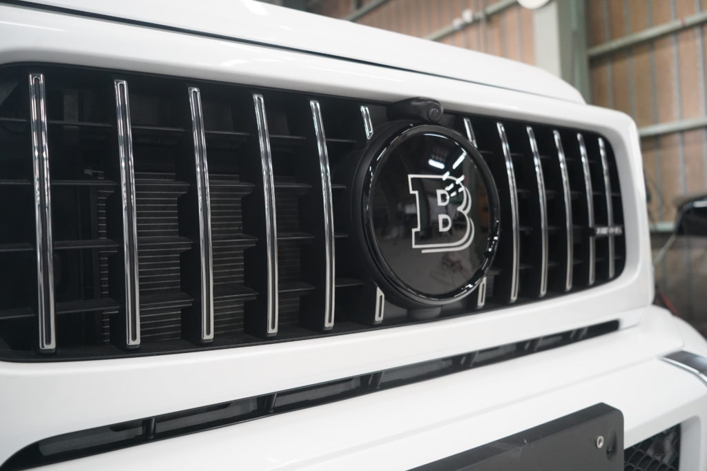 ボンドボディ bondbody W463A Gクラス ゲレンデ Mercedes-Benz BRABUS BRABUSリップ カスタム オパリスホワイト 埼玉県 志木市