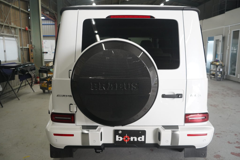 ボンドボディ bondbody W463A Gクラス ゲレンデ Mercedes-Benz BRABUS BRABUSリップ カスタム オパリスホワイト 埼玉県 志木市