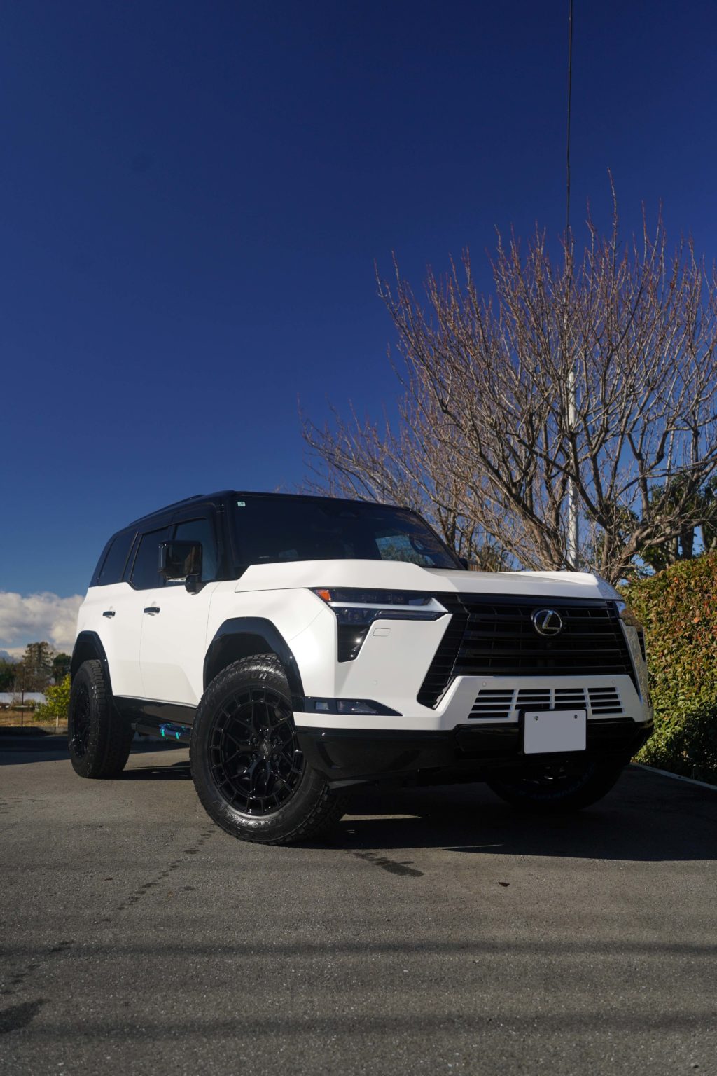 Bond ボンド ボンドボディ LEXUS GX550 ハーフラッピング 腰下ブラックアウト VOSSEN HFX-1 TOYO