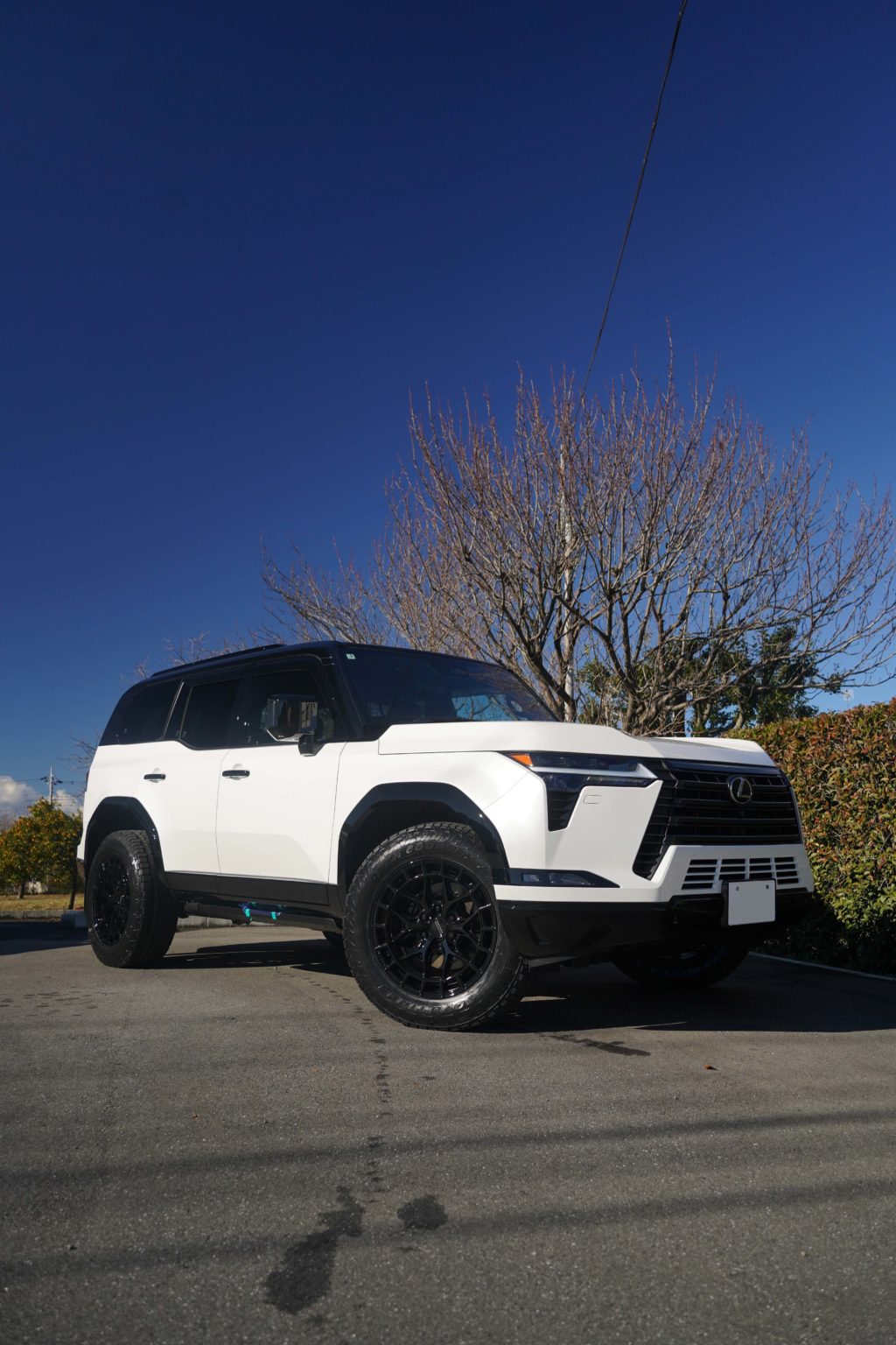 Bond ボンド ボンドボディ LEXUS GX550 ハーフラッピング 腰下ブラックアウト VOSSEN HFX-1 TOYO