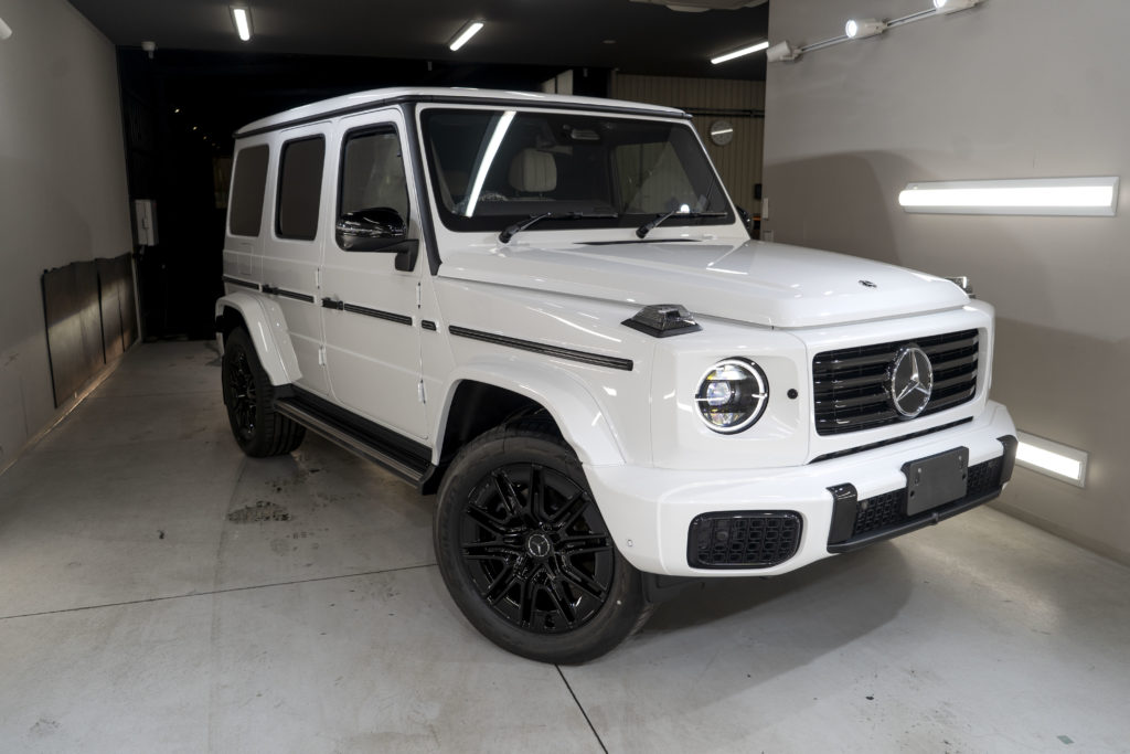 Mercedes Benz、メルセデスベンツ、G450d、W465、ガラスコーティング、プレミアムコーティング、bond、bond body