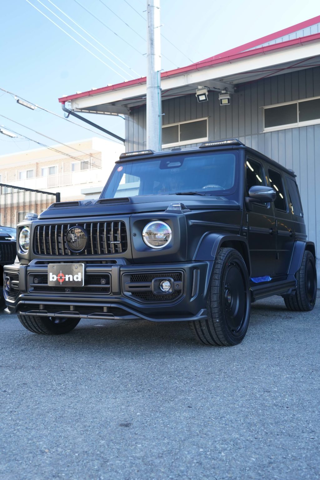 ボンドボディ　bondbody 465 Gクラス　マット　マットブラック　カスタム　　アーバン　　URBAN VOSSEN カーボン