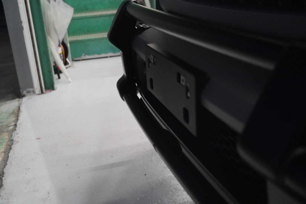 W465 G63 MercedesBenz ゲレンデ Gクラス ブラッシュガード フロントナンバーベース 電動サイドステップ
