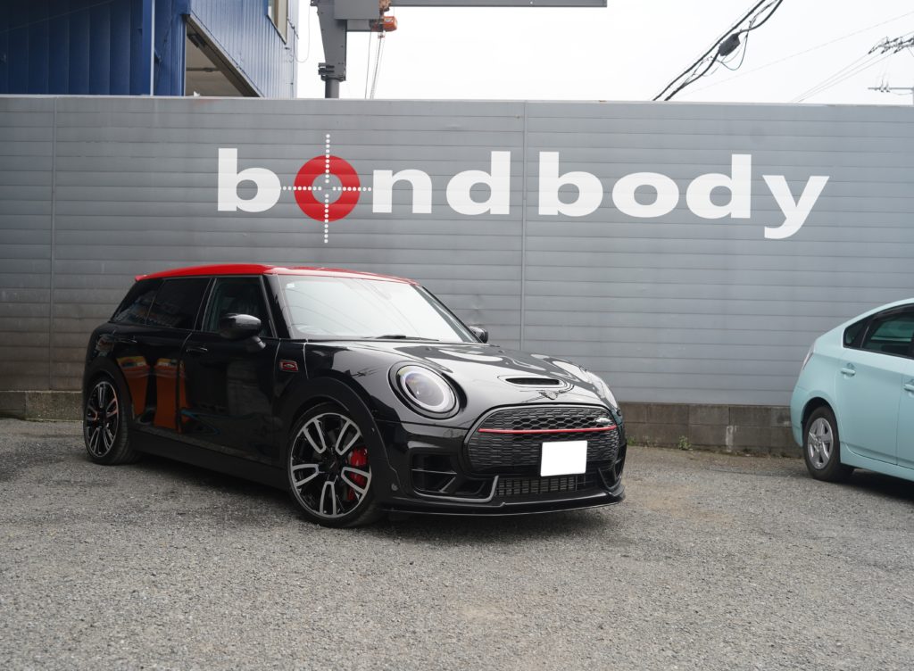MINI Clubman F54 Nextinnovation フロントリップスポイラー R'S RACING リアルーフスポイラー スモークペイント ボディ同色ペイント