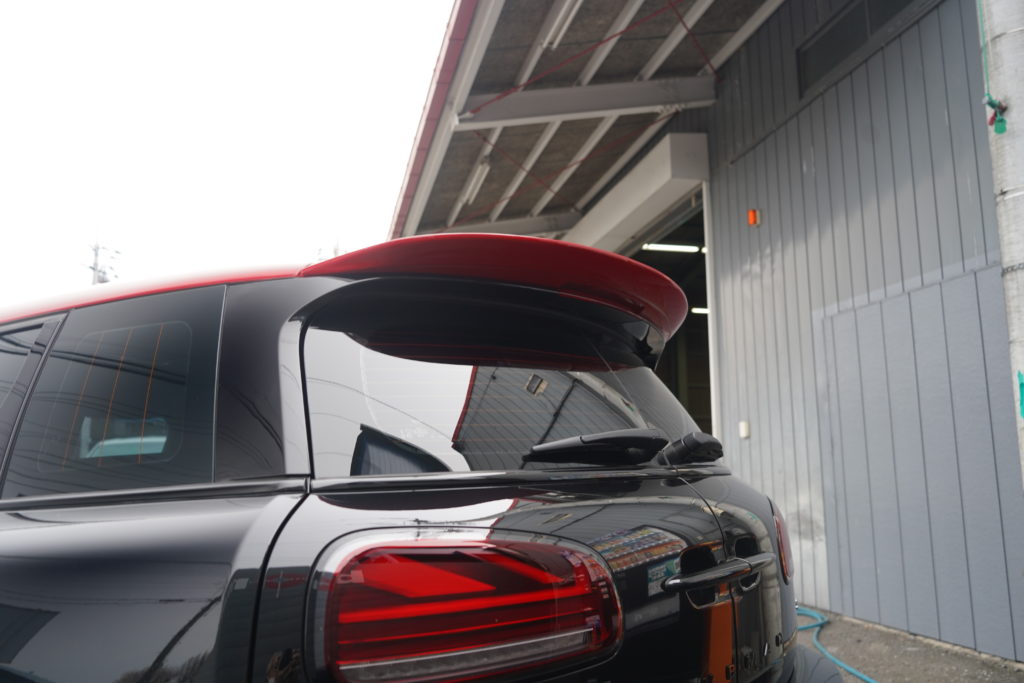 MINI Clubman F54 Nextinnovation フロントリップスポイラー R'S RACING リアルーフスポイラー スモークペイント ボディ同色ペイント