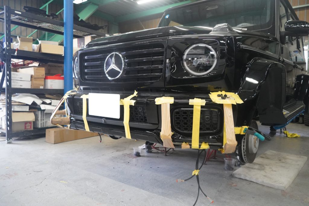 W465 Gクラス BRABUS フロントリップスポイラー