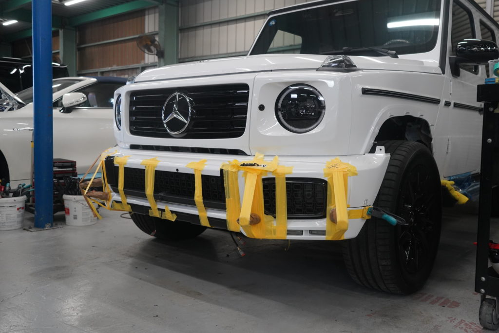 W465 Gクラス BRABUS フロントリップスポイラー
