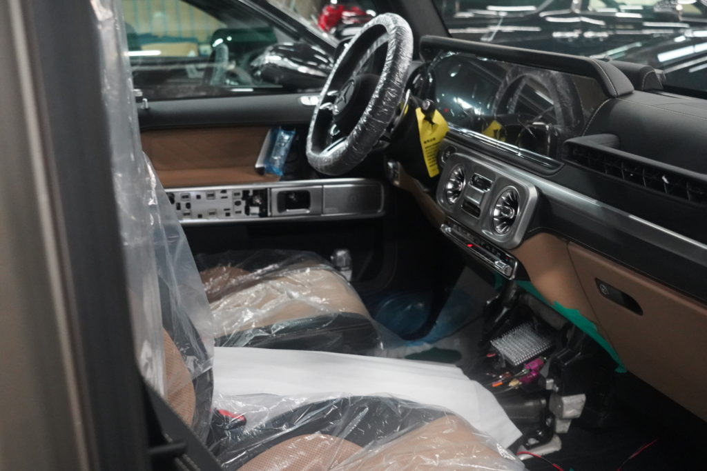 bondbody Gクラス 内装 プロテクション