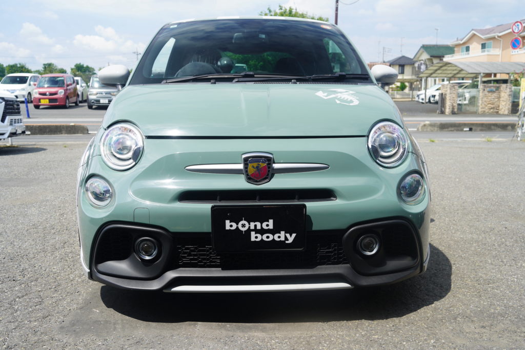 ABARTH カスタムペイント シボ取りペイント