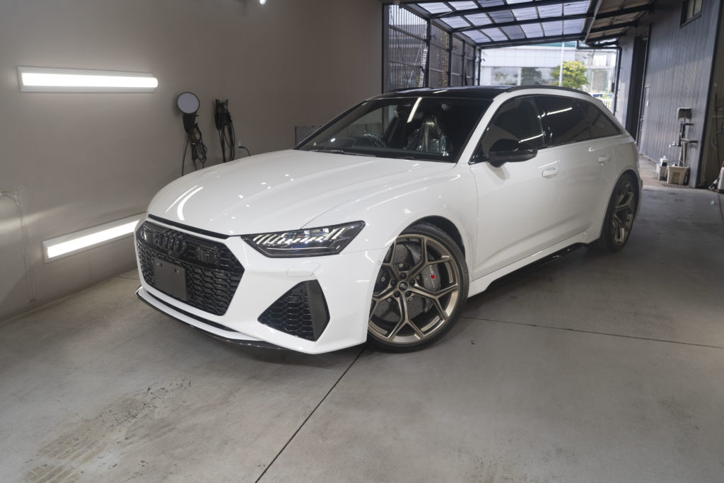 audi、RS6、ガラスコーティング、PPFコーティング、bond, bond body