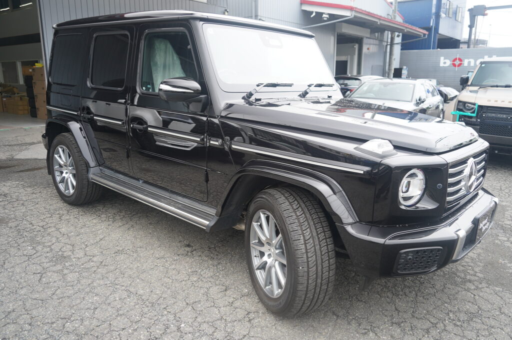 G450d bondbody HELLA マットブラック スモークライト マットブラックPPF メルセデス