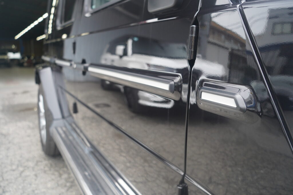 G450d bondbody HELLA マットブラック スモークライト マットブラックPPF メルセデス