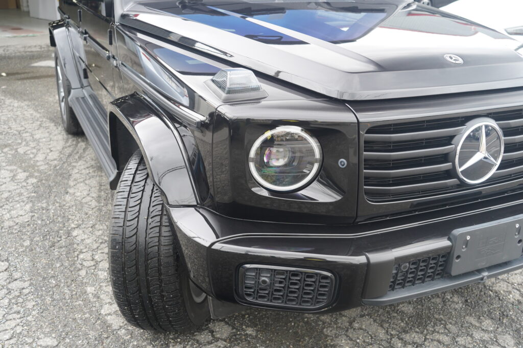 G450d bondbody HELLA マットブラック スモークライト マットブラックPPF メルセデス