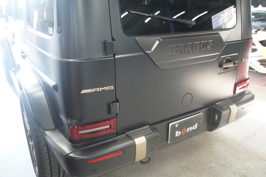 G63 W465 BRABUS カーボン ドアパネル bondbody スムージング