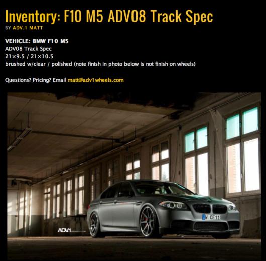 F10 M5 F10 M5