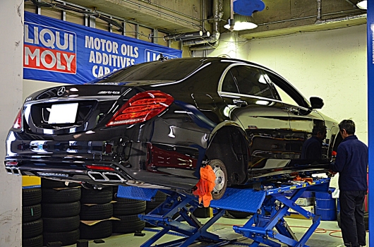 W222　低ダストブレーキパッド