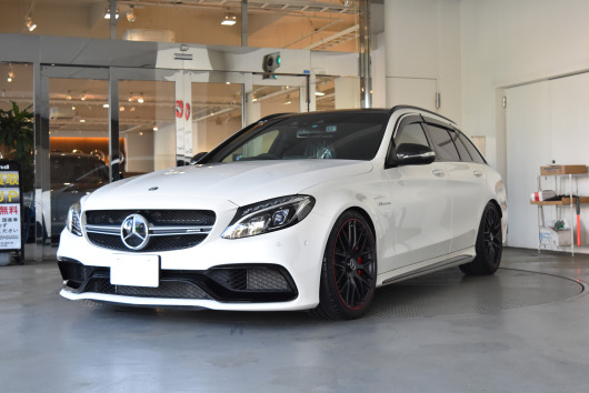 C63 WAGON ローダウン