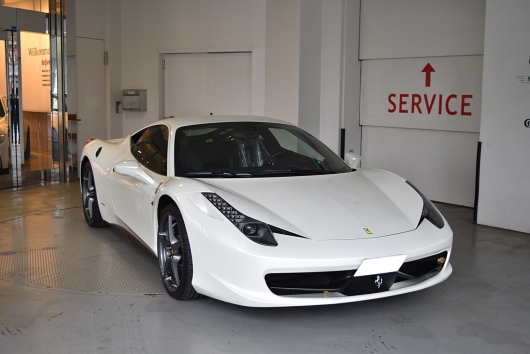 458 マフラー バルブ