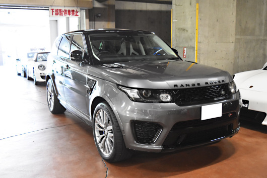 レンジスポーツ　SVR　レンジローバー