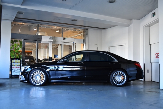 W222 車高