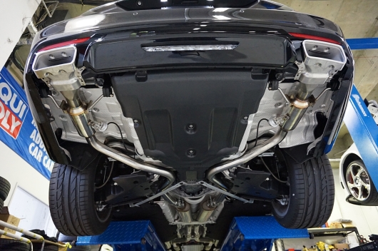 W222 可変バルブマフラー